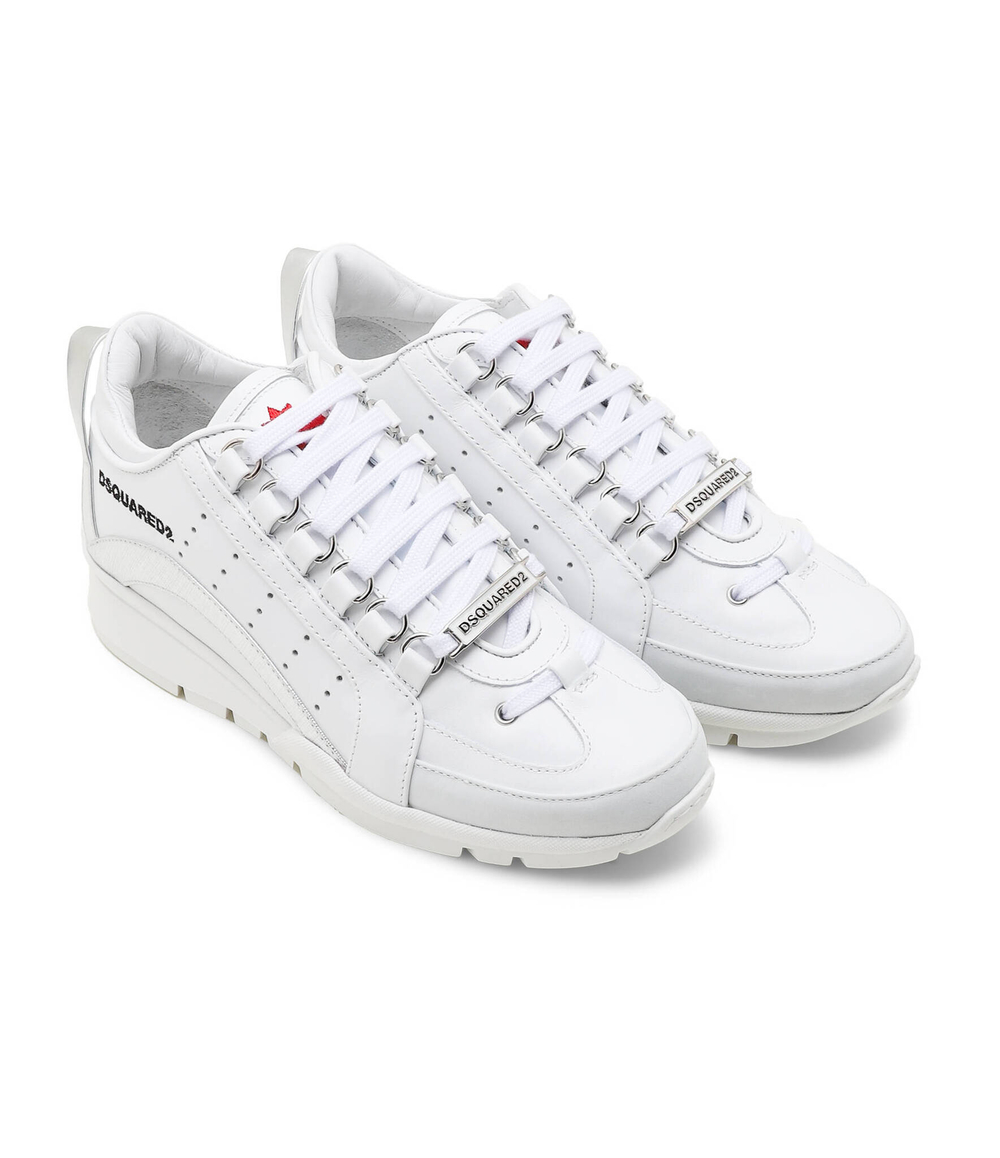 Кожаные кроссовки Dsquared2 - белый(SNW0299 01507171)