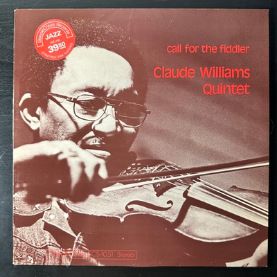 Claude Williams Quintet ‎– Call For The Fiddler (Дания 1976г.)