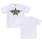 A Bathing Ape 1st Camo Twin Sta Nyc Tee белый зеленый