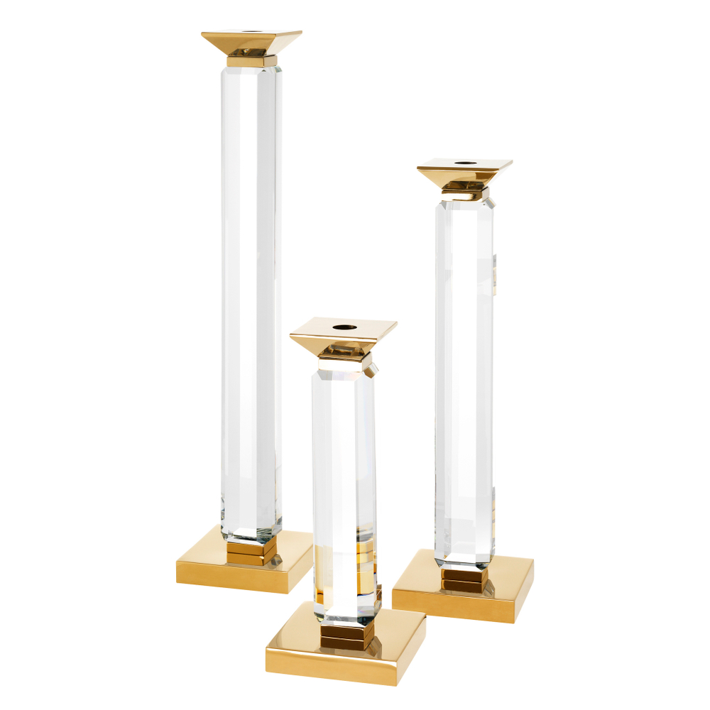 Подсвечник Candle Holder Livia set of 3 арт.112093