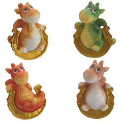GAEM Фигурка декоративная "Дракон", L5,5 W5 H8 см, 4в.