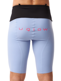 ТАЙТСЫ КОРОТКИЕ МУЖСКИЕ С ПОЯСОМ SFA SHORT TIGHT | SKYBLUE