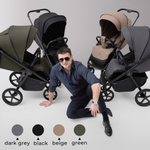 Прогулочная коляска SBL Elegante S Green