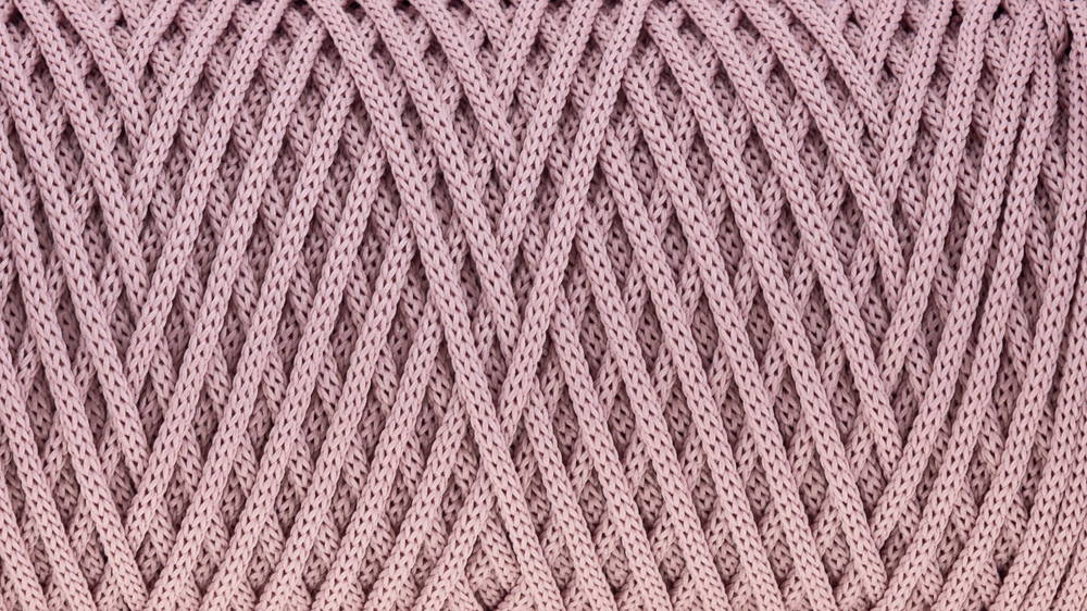 Tea rose polyester cord 2 mm