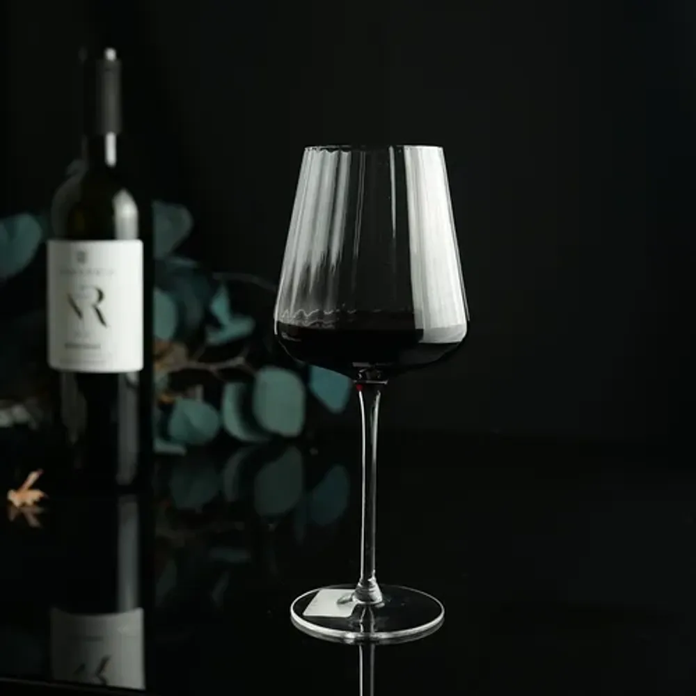 Бокал для вина 580 мл "Optical" d 9,5 см h23,5 см P.L. - BarWare [6]