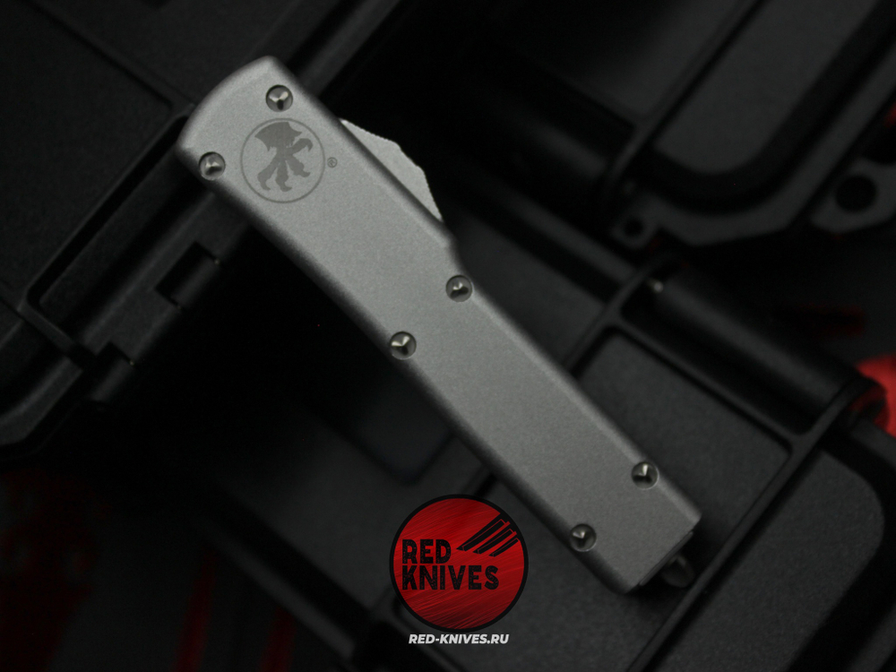 Нож Microtech UTX-70 A+++ Standard S/E - серый апокалиптик