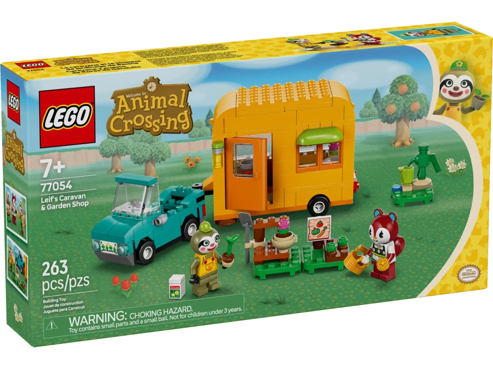 Конструктор LEGO Animal Crossing 77054 Магазин товаров для дома на колесах и сада Лейфа