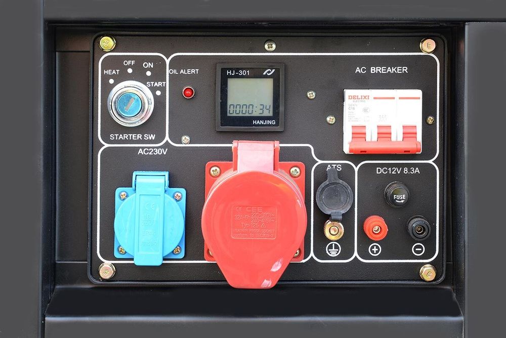 Дизель генератор TSS SDG 8000EH3A в кожухе МК-2.1 - [7.5 кВт / 380V]