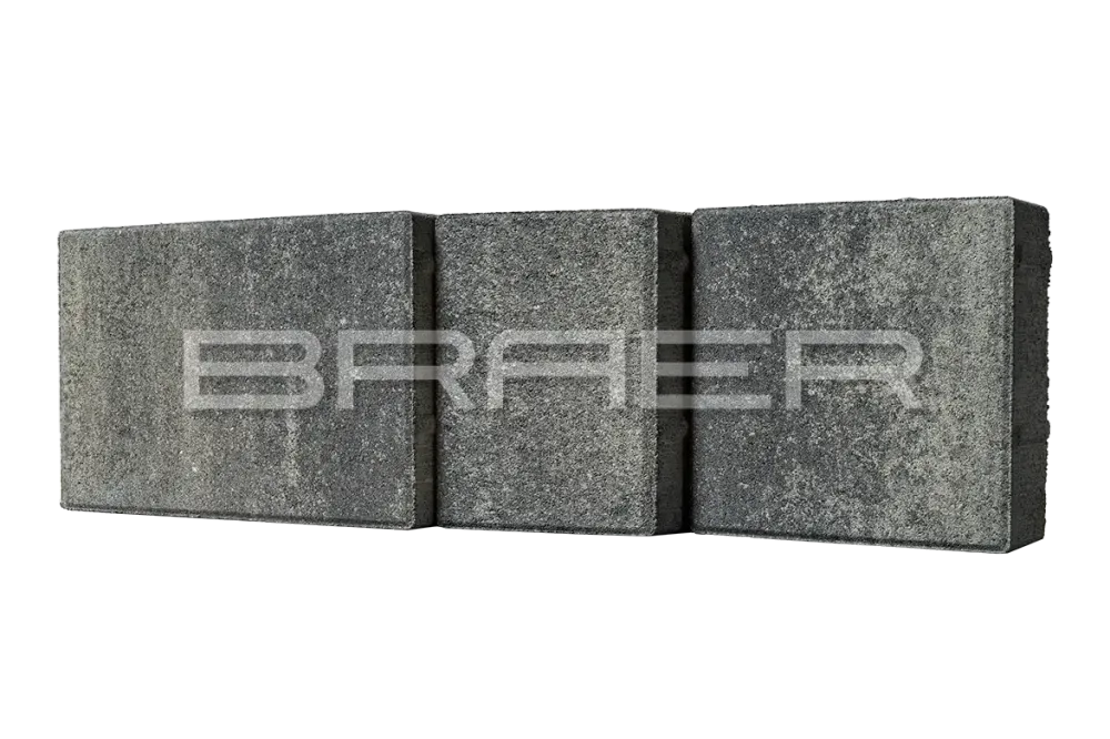 Тротуарная плитка Braer Старый город Венусбергер, Color Mix Вечер, 40 мм