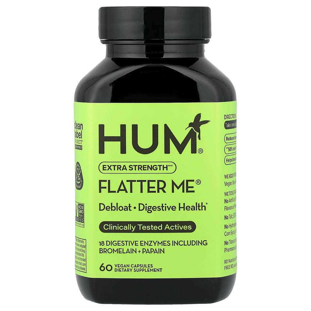 HUM Nutrition, Flater Me®, 60 веганских капсул