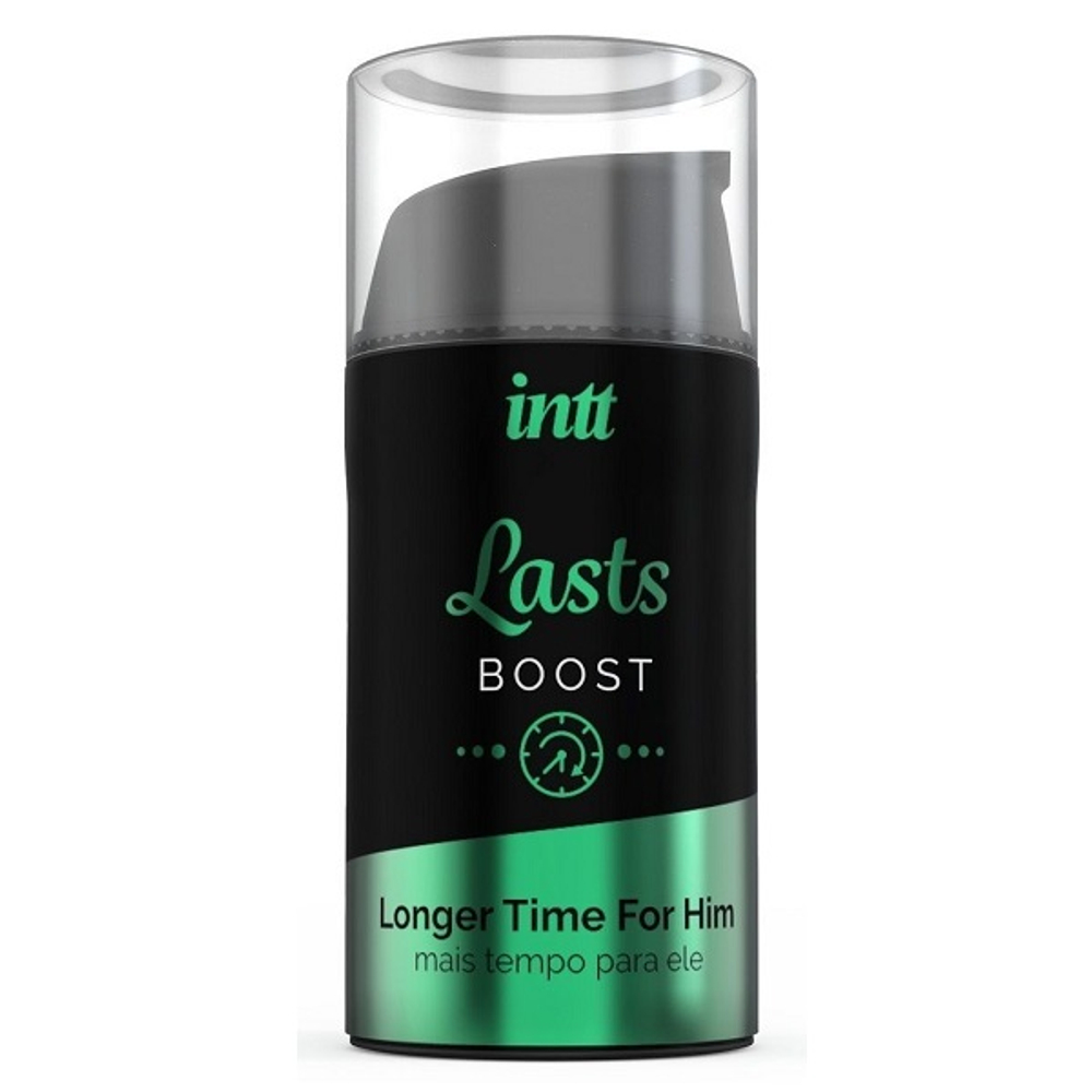 Мужской интимный гель для продления эрекции INTT Lasts Boost