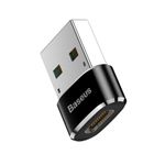 Переходник Baseus Type-C на USB-A3.0 CAAOTG-01 черный