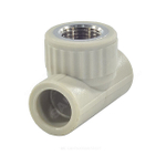 Тройник PP-R комбинированный серый Дн 32х1" ВР VALFEX 10127032Г
