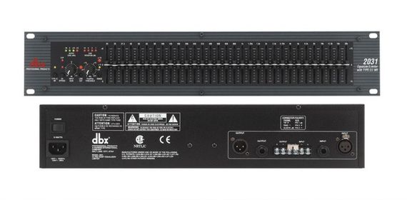 DBX 2031 эквалайзер 1-канальный