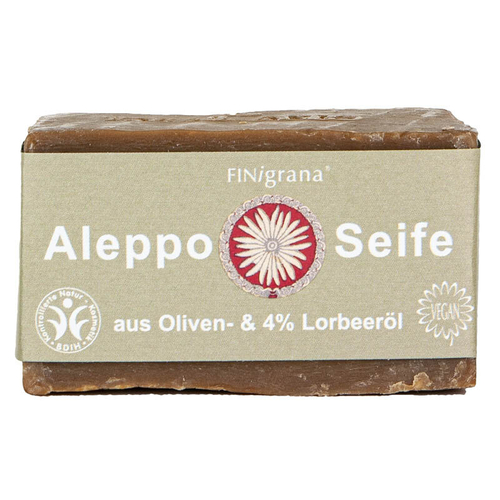 Мыло Aleppo с 4% лаврового масла Finigrana, 180 гр