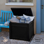 Мебель Сундук Keter для хранения Куб Rattan графит (208л)
