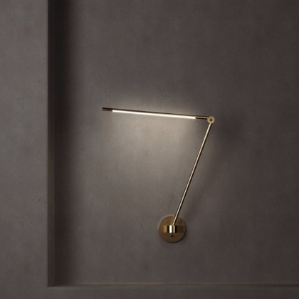 THIN TASK LAMP WITH WALL MOUNT