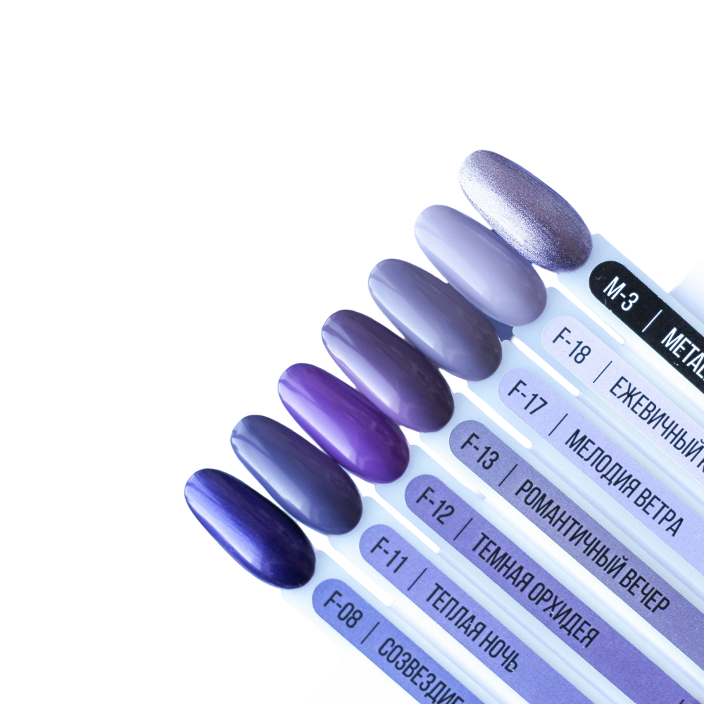 Гель-лак Темный джинс F-08 MIO Nails, 8 мл