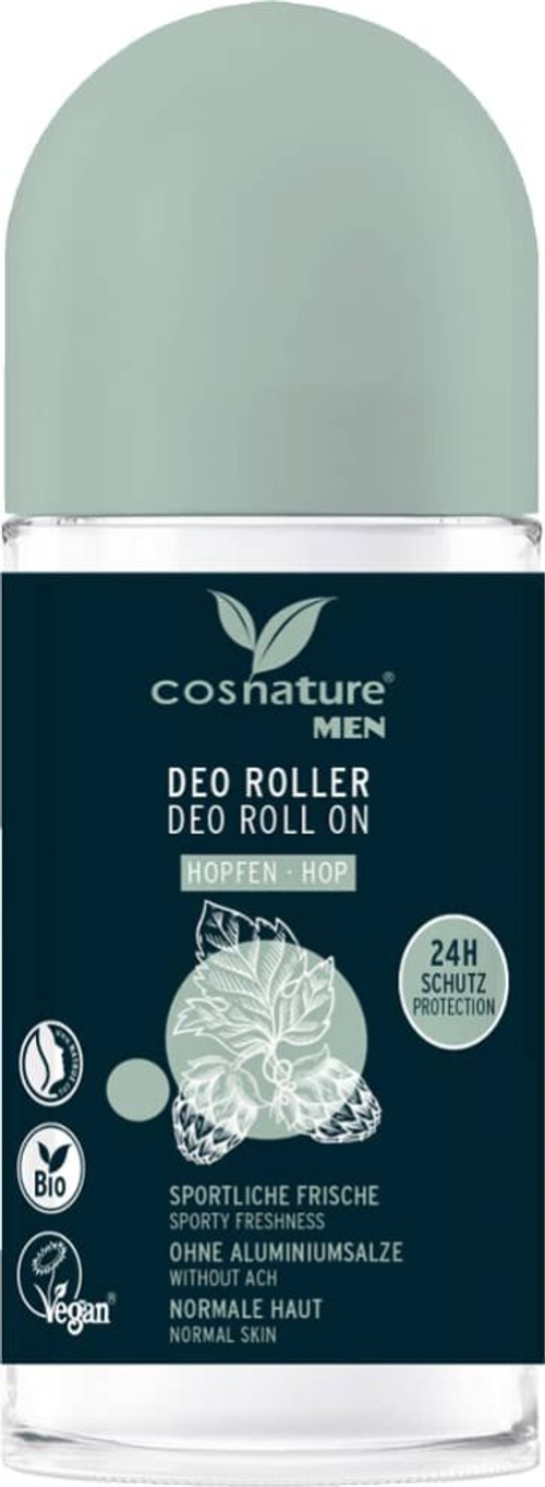 Мужской дезодорант Roller Hops Cosnature, 50 мл