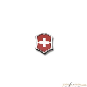 Значок Victorinox крест на щите красно-серебристый (4.1888)