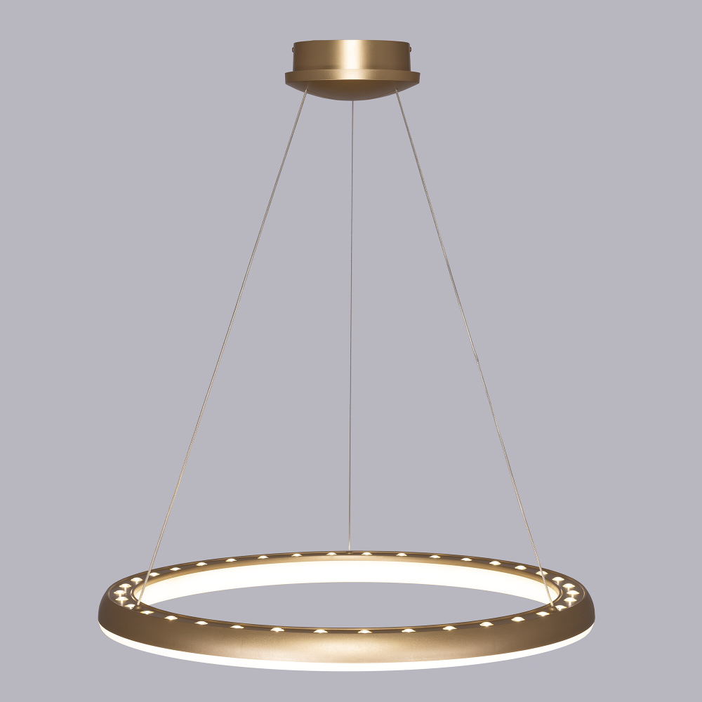Citilux Юпитер CL730B092S LED Люстра подвесная с пультом Золото