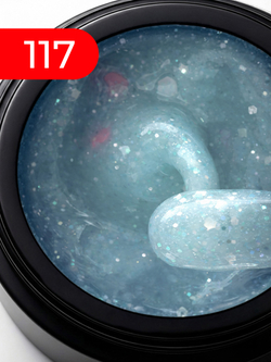 BSG Жёсткий гель для наращивания Konfityur НИЗКАЯ ВЯЗКОСТЬ №117 (13 г)