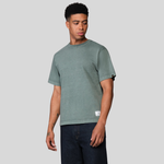 Футболка Alpha Industries Essential Relaxed Fit Tee Battlewash Deep Forest (Тёмно-зелёный)