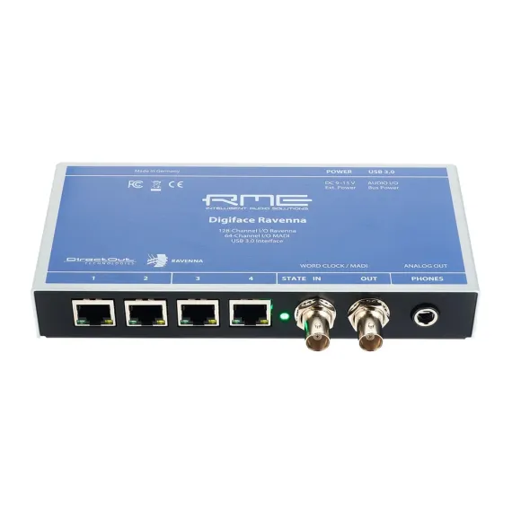RME Digiface Ravenna Silver Blue