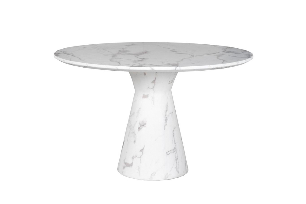 Стол обеденный Garda Decor белый d120*75 см