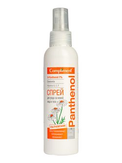 Compliment PANTHENOL Спрей для ухода за кожей лица и тела