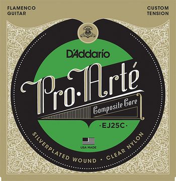 Струны для классической гитары D'ADDARIO EJ25 C