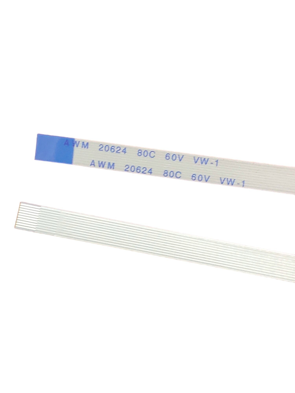 Шлейф FFC 10-pin Шаг 0.5mm Длина 20cm Обратный A-B AWM 20624 80C 60V VW-1