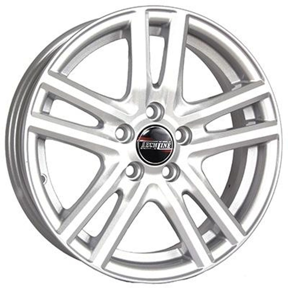 Tech Line 529 6x15 5x100 ET 38 Dia 57.1 (silver)