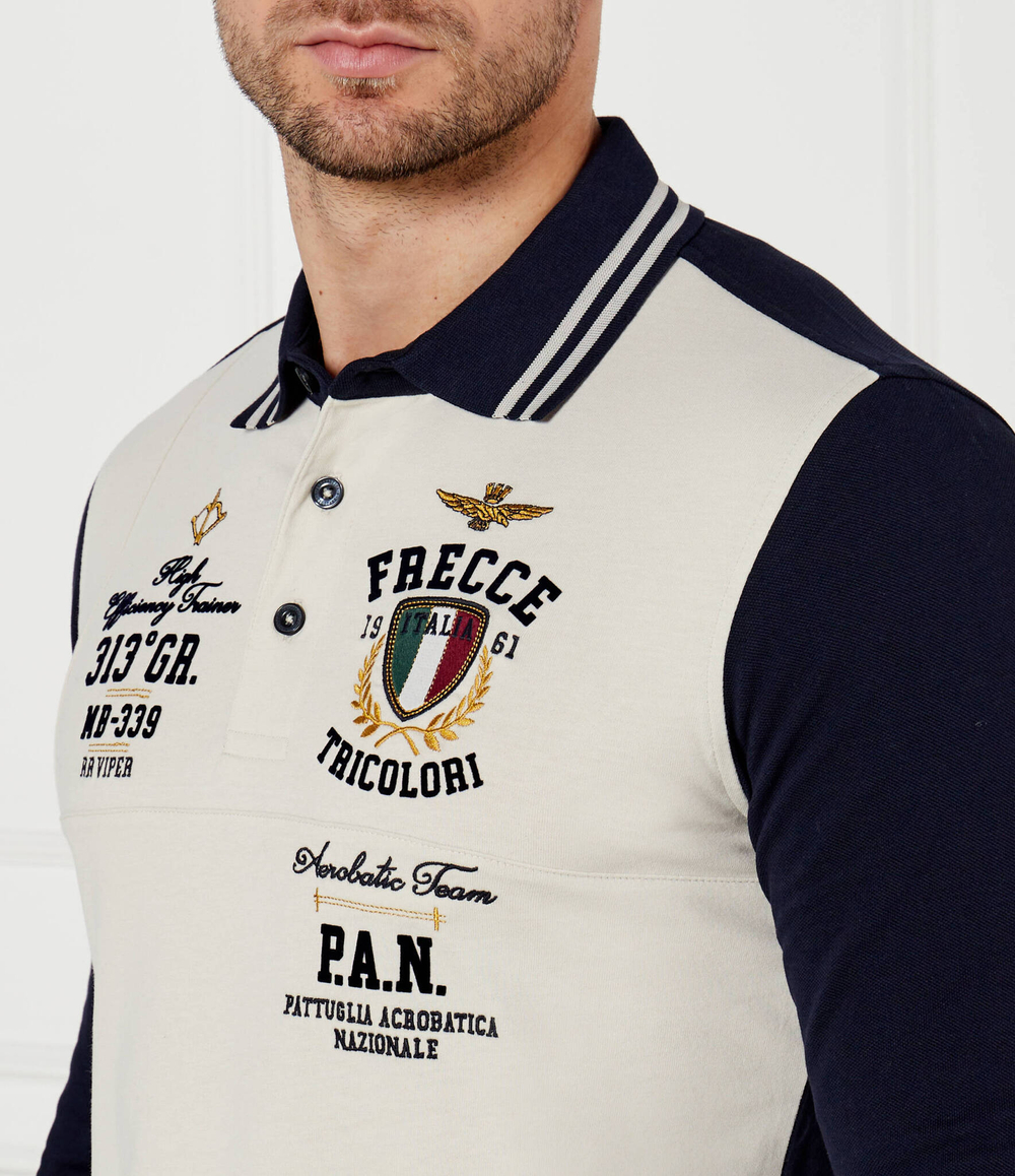 Поло Aeronautica Militare - экрю(PO1828P310)