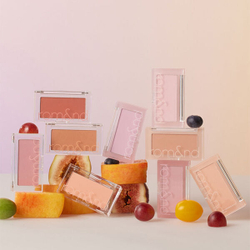 Компактные пудровые румяна Rom&Nd Better Than Cheek #C01 Peach Chip, 4гр