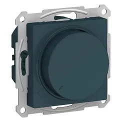 Светорегулятор поворотно-нажимной, 630 Вт Systeme Electric AtlasDesign Изумруд ATN000836