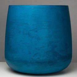 Кашпо CONE COBALT BLUE D39 H60
