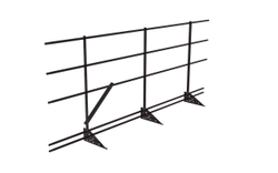 Кровельное ограждение Fachmann KO/SK/SN-1200-3-3000 Фальцевый крепеж RAL