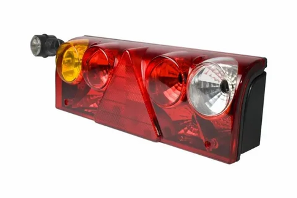 Фонарь задний UNIVERSAL, EUROPOINT II 024 б/л Левый, желтый с габаритом ФГ-30-02LED и с разьемом ASS2-7pin