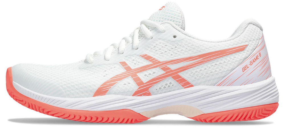 Женские Кроссовки теннисные Asics Gel-Game 9 Clay/OC - белый