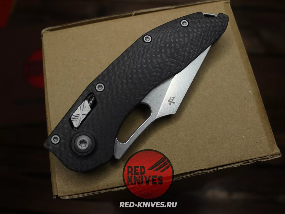 Нож Microtech Stitch Ram-Lok - карбоновая рукоять, клинок стоунвош 169RL-10GTOD