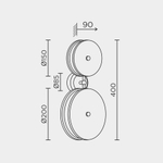 Настенный светильник MODELUX MS.175.02 BS