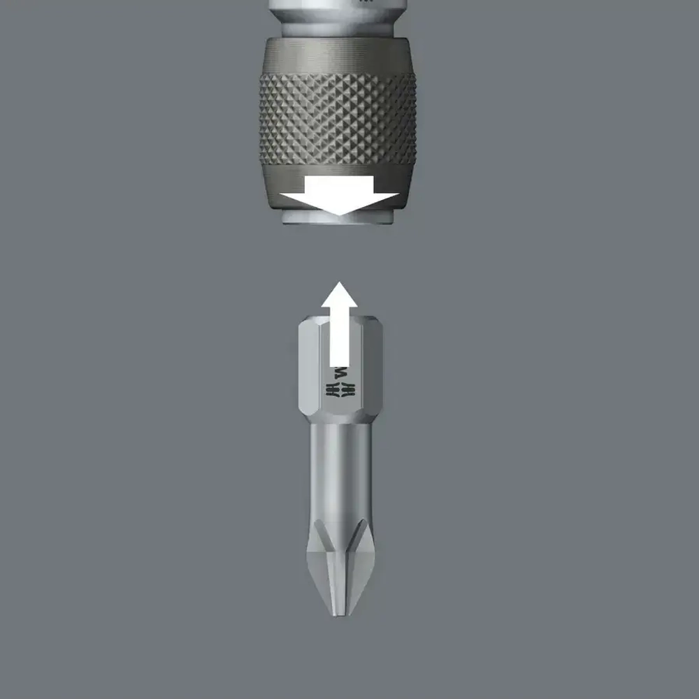 Держатель-переходник с 1/2" на 1/4", для бит WERA 05042760001