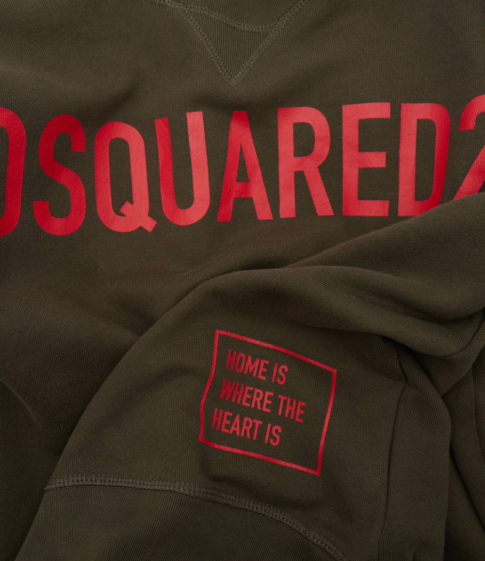 худые Dsquared2 - оливковый(DQ1069 D008M)