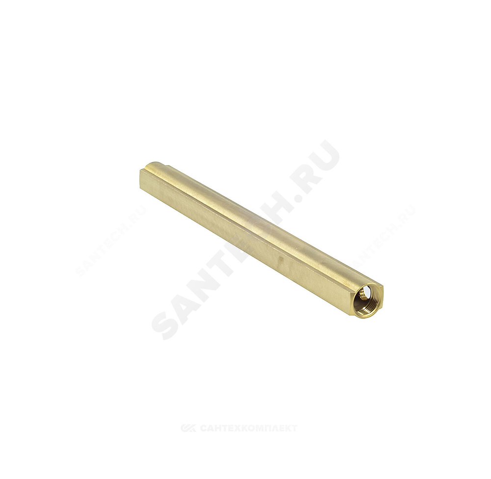 Коллектор латунь 1" ВР/ВР на 2 вых 1/2" ВР м/о 100мм Апогей 422049 (КЛА 2502.100-1)