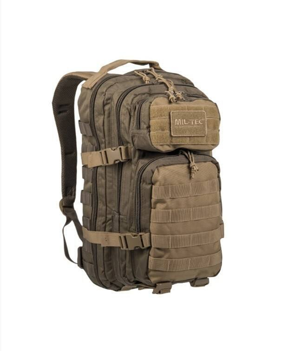 Рюкзак Small Mil-Tec Ranger Green/Coyote 20л