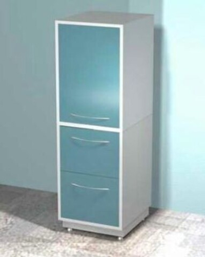 Медицинский металлический шкаф DM-74