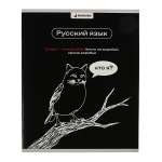 Тетрадь предметная "Мемы в черном. Русский язык" А5 48 листов (Funguru)