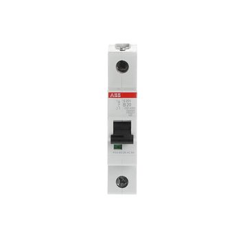 Автоматический выключатель ABB S201 1-полюсный B20 6кА