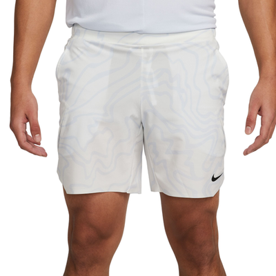 Мужские теннисные шорты Nike Court Dri-Fit Slam Short - football grey/black